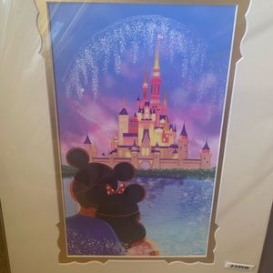 Disney Couple Art - New!